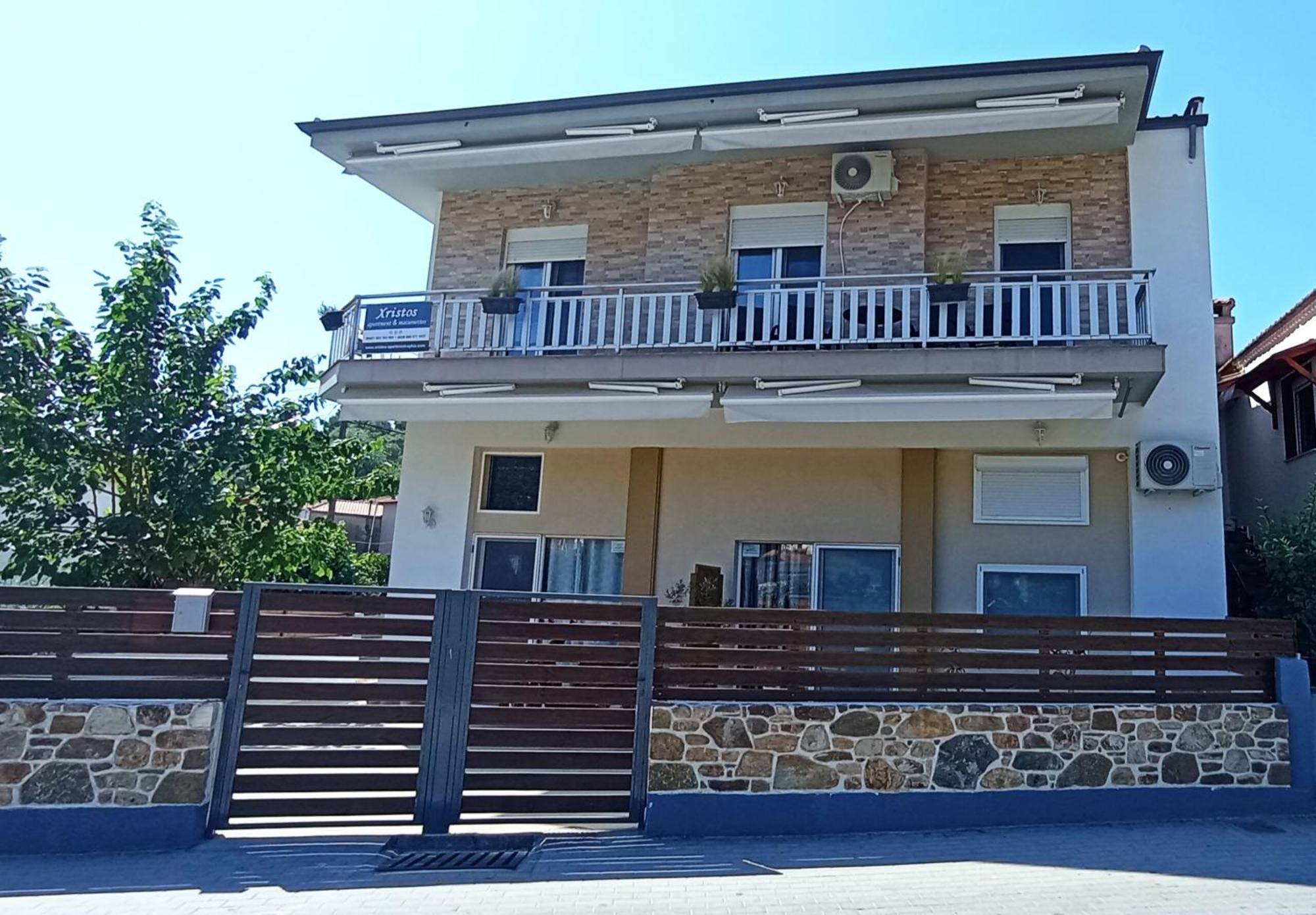 Xristos Apartment And Maisonettes Sikiá Exterior foto